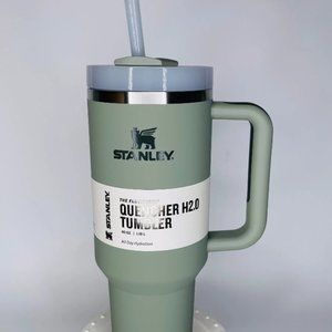 NEW Stanley The Flowstate Quencher H2.0 Tumbler 40 OZ Bay Leaf Soft Matte